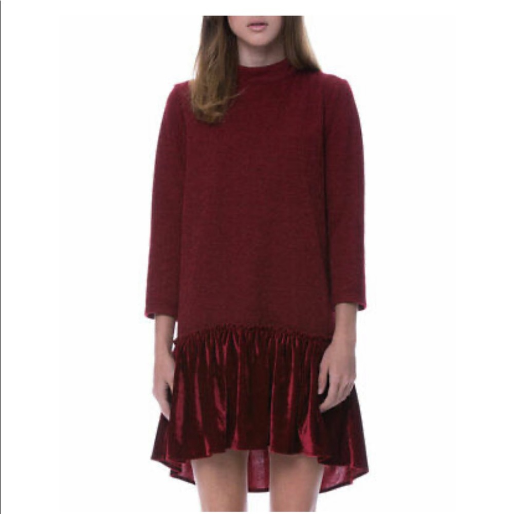 English Factory - Drop Waist Dress